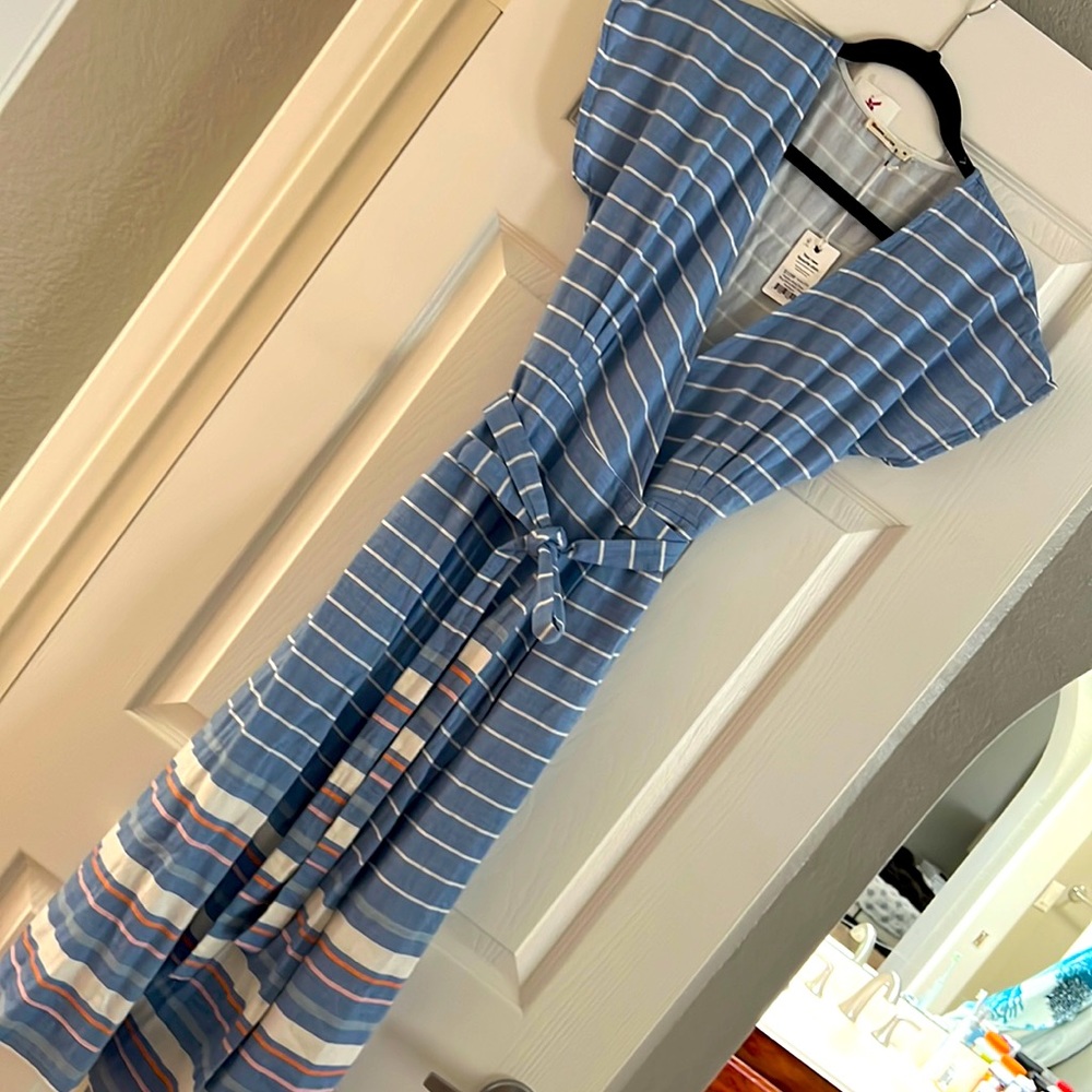 Marine layer Cotten wrap dress